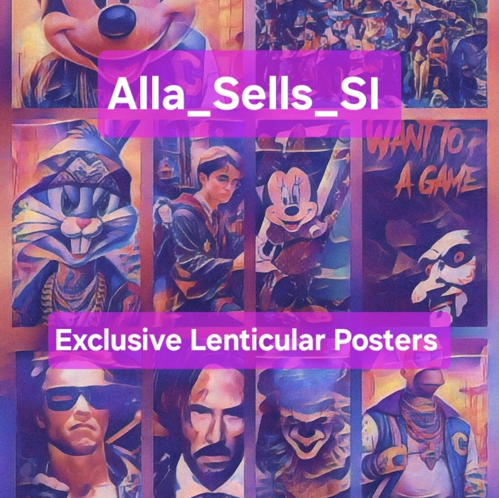 EXCLUSIVE Lenticular Posters